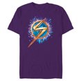 thumbnail image 1 of Marvel Ms. Marvel Lightning Bolt Icon - Short Sleeve Blended T-Shirt for Adults - Customized-Purple, 1 of 5