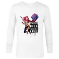 thumbnail image 1 of Marvel Ms. Marvel Like an Idea Come to Life - Long Sleeve T-Shirt for Men - Customized-White, 1 of 5
