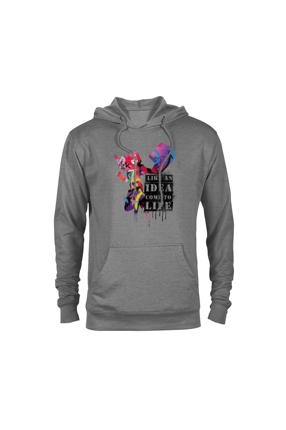 Ms. Marvel Like an Idea Come to Life - Pullover Hoodie for Adults - Customized-Athletic Heather