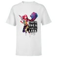 thumbnail image 1 of Marvel Ms. Marvel Like an Idea Come to Life - Short Sleeve T-Shirt for Kids - Customized-White, 1 of 5