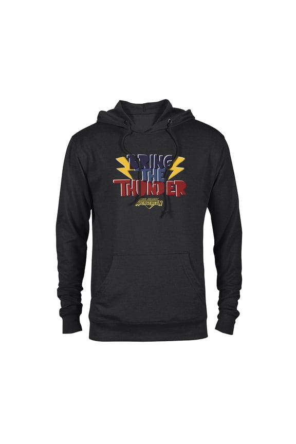 Ms. Marvel New Jersey Avengercon Bring the Thunder - Pullover Hoodie for Adults - Customized-Black