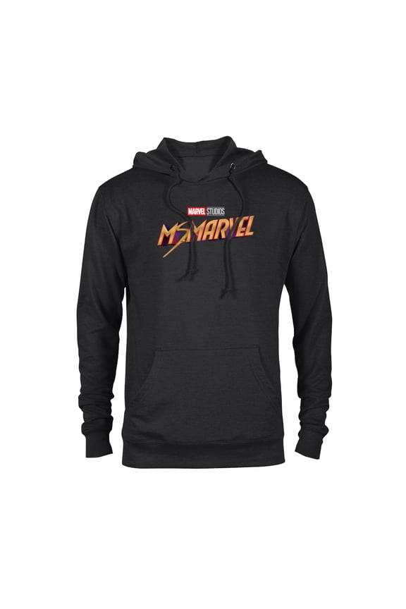 Ms. Marvel Series Logo - Pullover Hoodie for Adults - Customized-Black