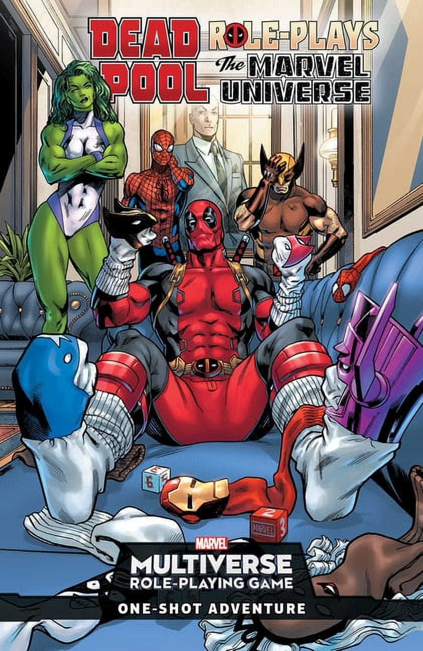 Deadpool Role-Plays the Marvel Universe - (Marvel Multiverse Role-Playing Game) by Cullen Bunn (Paperback)