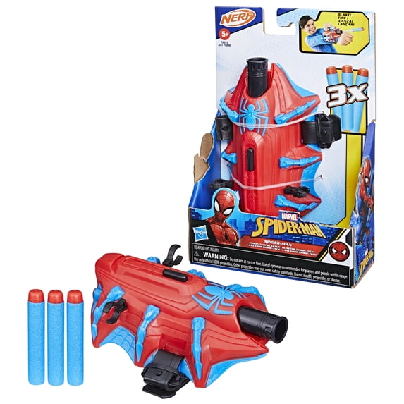 Marvel NERF Spider-Man Thwip-Tech Blaster Role Play Toy for Kids 5+