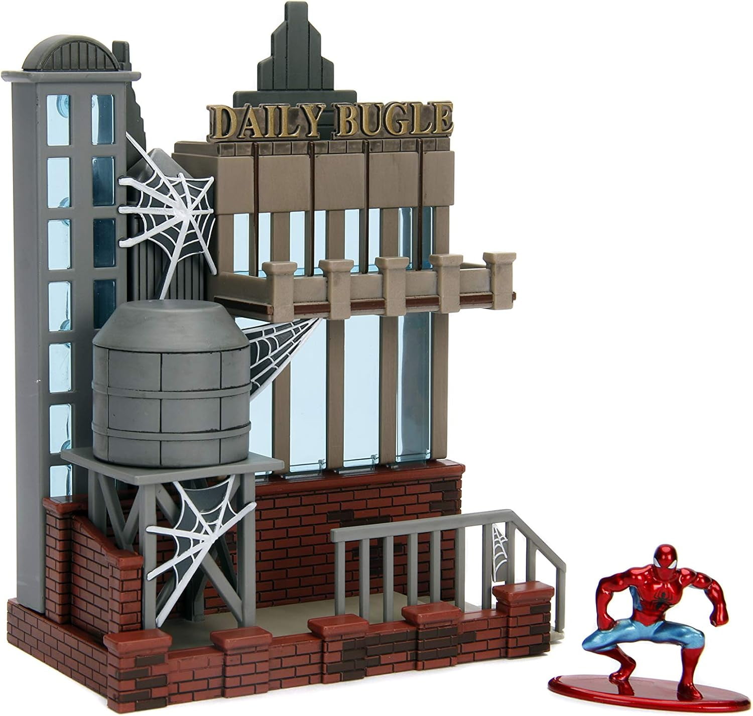 Jada Toys Nano Metalfigs 99983 Toys Marvel Spider Man City Scene