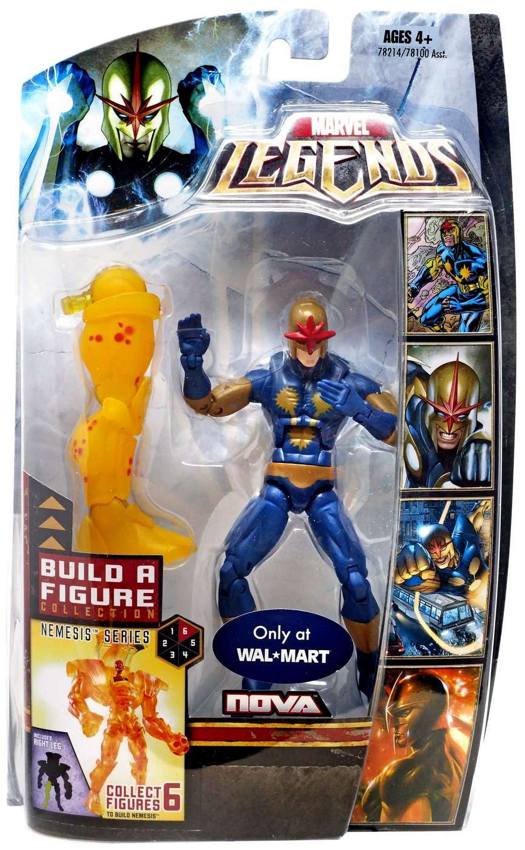 Marvel Nemesis Build a Figure Nova Action Figure - Walmart.com