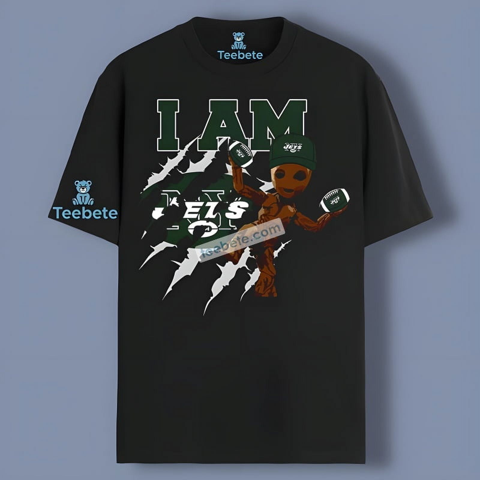 Marvel New York Jets Groot Fan Shirt Idea
