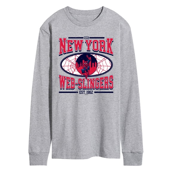 Marvel - New York Web Slingers - Men's Long Sleeve Graphic T-Shirt