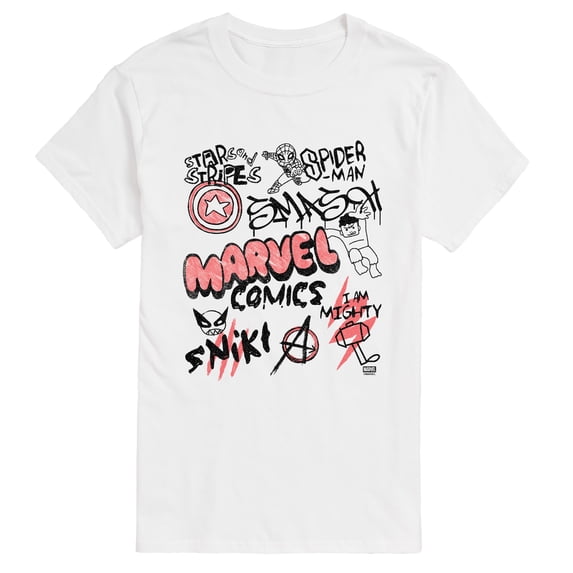 Marvel - Notebook Men's Short Sleeve Graphic T-Shirt