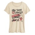 thumbnail image 1 of Marvel - Notebook Women's Short Sleeve Graphic T-Shirt, 1 of 4