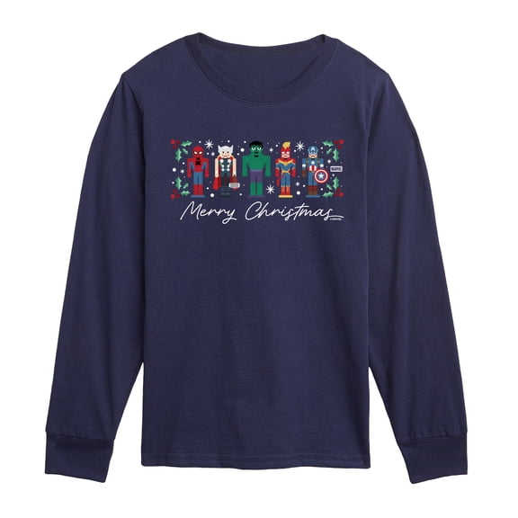 Marvel - Nutcrackers - Youth Boys Long Sleeve Graphic T-Shirt