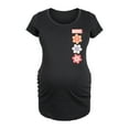 thumbnail image 1 of Marvel - Pastel Spring - Maternity Scoop Neck Graphic T-Shirt, 1 of 4