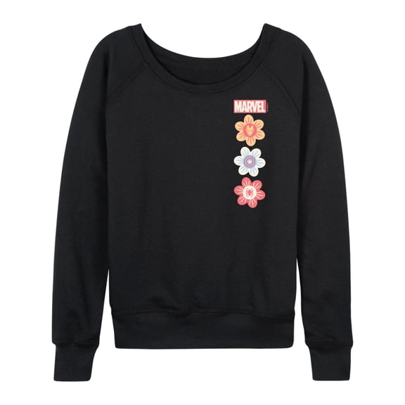 Marvel - Pastel Spring - Women's French Terry Pullover Long Sleeve Shirt