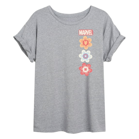 Marvel - Pastel Spring - Women's Oversized Graphic T-Shirt