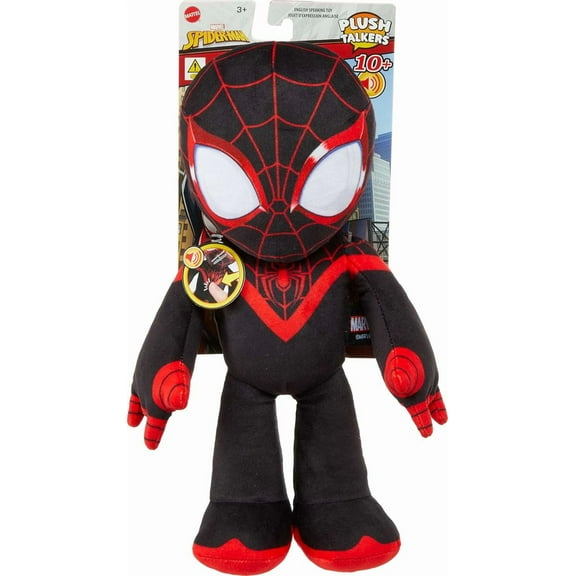 Marvel Plush Talkers Miles Morales Plush with Sound