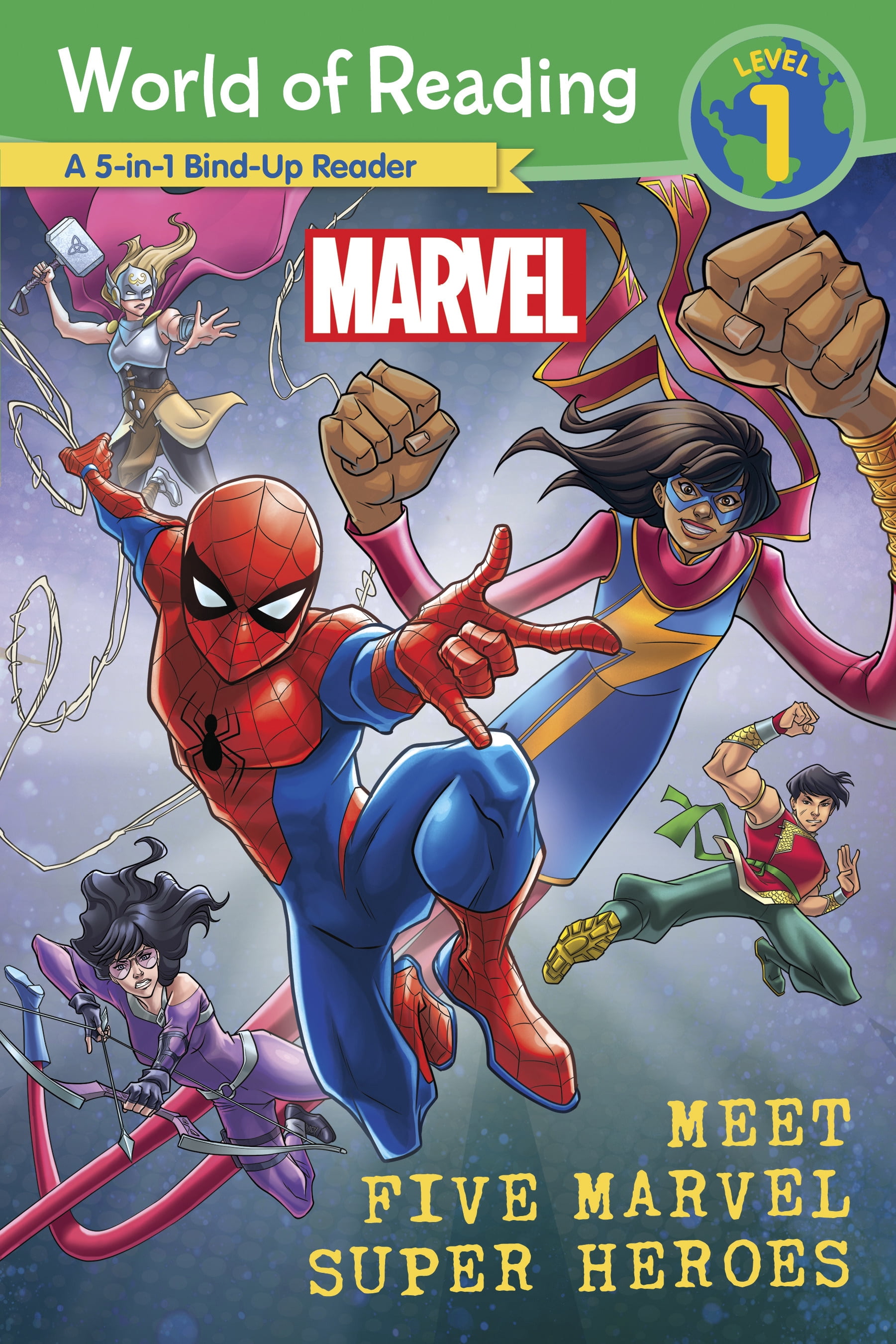 World of reading Marvel マーベル31冊　マイヤペン対応 World of Reading: Meet Five Marvel Super Heroes (Paperback