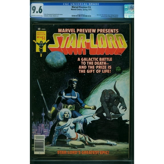 Marvel Preview #14 - CGC 9.6 Comic Book