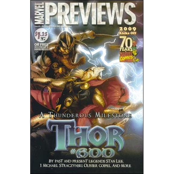 Marvel Previews #63 VF ; Marvel Comic Book