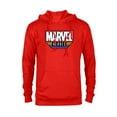 thumbnail image 1 of Marvel Pride Flag Rainbow Marvel Heroes Logo Retro Rectangle - Pullover Hoodie for Adults - Customized-Red, 1 of 5
