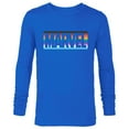 thumbnail image 1 of Marvel Pride Inclusive Rainbow Colors Logo - Long Sleeve T-Shirt for Men - Customized-Navy, 1 of 5