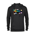 thumbnail image 1 of Marvel Pride Rainbow Avengers Logo Proud Heroes Stickers - Pullover Hoodie for Adults - Customized-Black, 1 of 5
