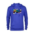 thumbnail image 1 of Marvel Pride Rainbow Avengers Logo Proud Heroes Stickers - Pullover Hoodie for Adults - Customized-Royal, 1 of 5