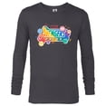 thumbnail image 1 of Marvel Pride Rainbow Avengers Pride Hero Icons & Doodles- Long Sleeve T-Shirt for Men - Customized-Charcoal Heather, 1 of 5