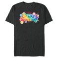 thumbnail image 1 of Marvel Pride Rainbow Avengers Pride Hero Icons & Doodles- Short Sleeve Blended T-Shirt for Adults - Customized-Dark Heather, 1 of 5