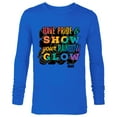 thumbnail image 1 of Marvel Pride Rainbow Have Pride & Show Your Rainbow Glow - Long Sleeve T-Shirt for Men - Customized-Navy, 1 of 5