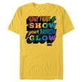 thumbnail image 1 of Marvel Pride Rainbow Have Pride & Show Your Rainbow Glow - Short Sleeve Blended T-Shirt for Adults - Customized-Yellow, 1 of 5