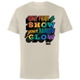 thumbnail image 1 of Marvel Pride Rainbow Have Pride & Show Your Rainbow Glow - Short Sleeve Cotton T-Shirt for Adults - Customized-Natural, 1 of 5