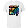 thumbnail image 1 of Marvel Pride Rainbow Have Pride & Show Your Rainbow Glow - Short Sleeve Cotton T-Shirt for Adults - Customized-White, 1 of 5