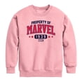 thumbnail image 1 of Marvel - Property Of Marvel Boys' Graphic Long Sleeve Fleece Sweatshirt, 1 of 3