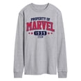 thumbnail image 1 of Marvel - Property Of - Men's Long Sleeve Graphic T-Shirt, 1 of 5