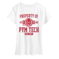 thumbnail image 1 of Marvel - Property Of Pym Tech - Women's Short Sleeve Graphic T-Shirt, 1 of 4