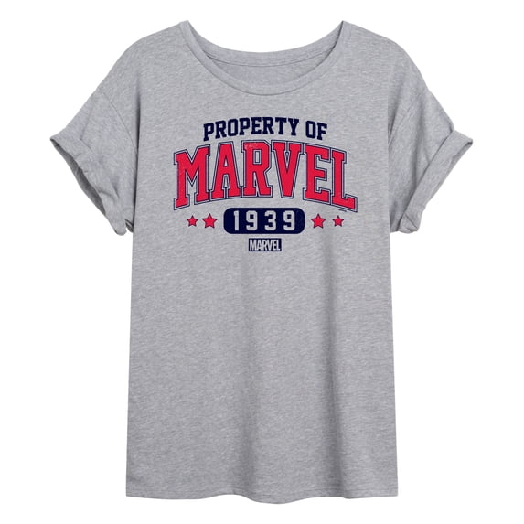 Marvel - Property Of Women's Relaxed Fit T-Shirt