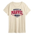 thumbnail image 1 of Marvel - Property Of - Women's Short Sleeve Graphic T-Shirt, 1 of 5