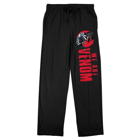 Marvel Publishing Venom "We Are Venom" Men's Black Sleep Pajama Pants-XL