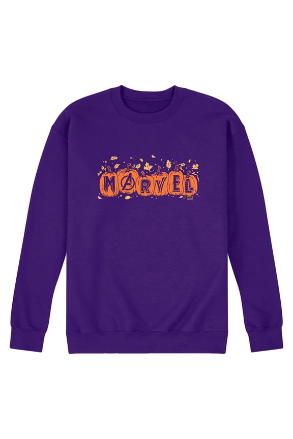 - Pumpkin - Men's Crewneck Fleece Sweatshirt