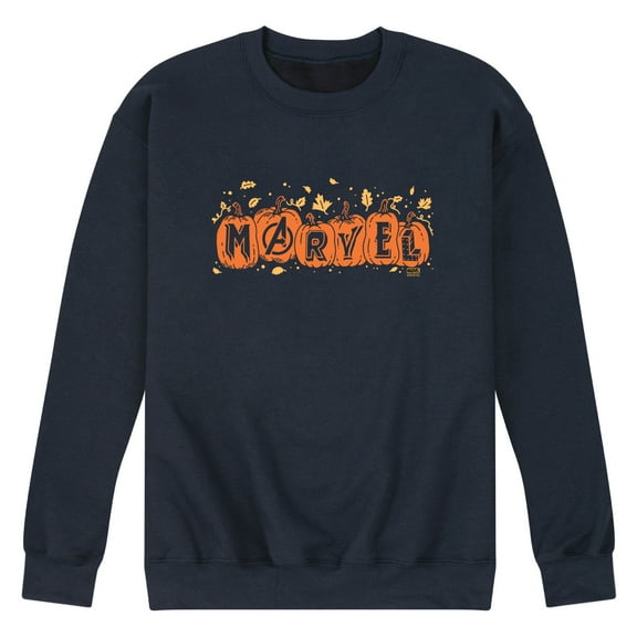Marvel - Pumpkin  - Men's Crewneck Fleece Sweatshirt