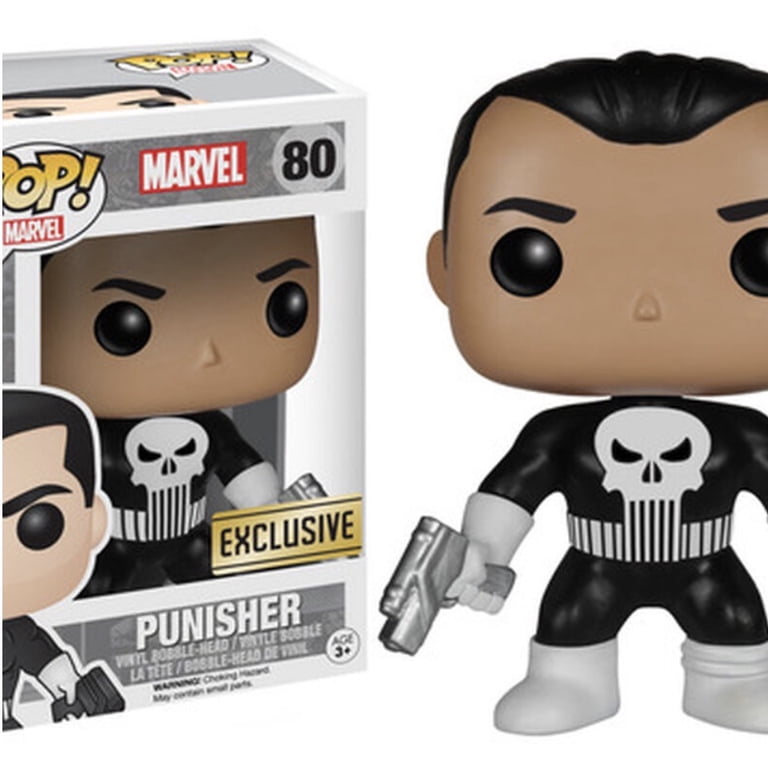 特撮 Funko Punisher POP! Marvel Punisher Exclusive Vinyl Bobble Head #80 Funko Pop Punisher Vinyl Figure 80 Exclusive Marvel - Walmart.com