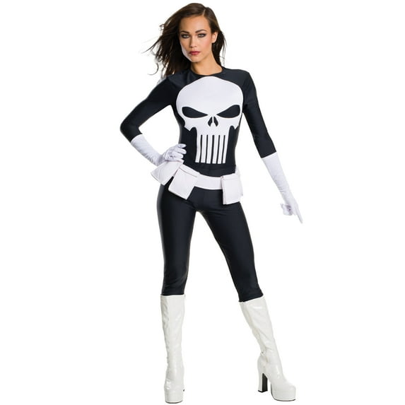 Marvel Punisher Female Adult Costume