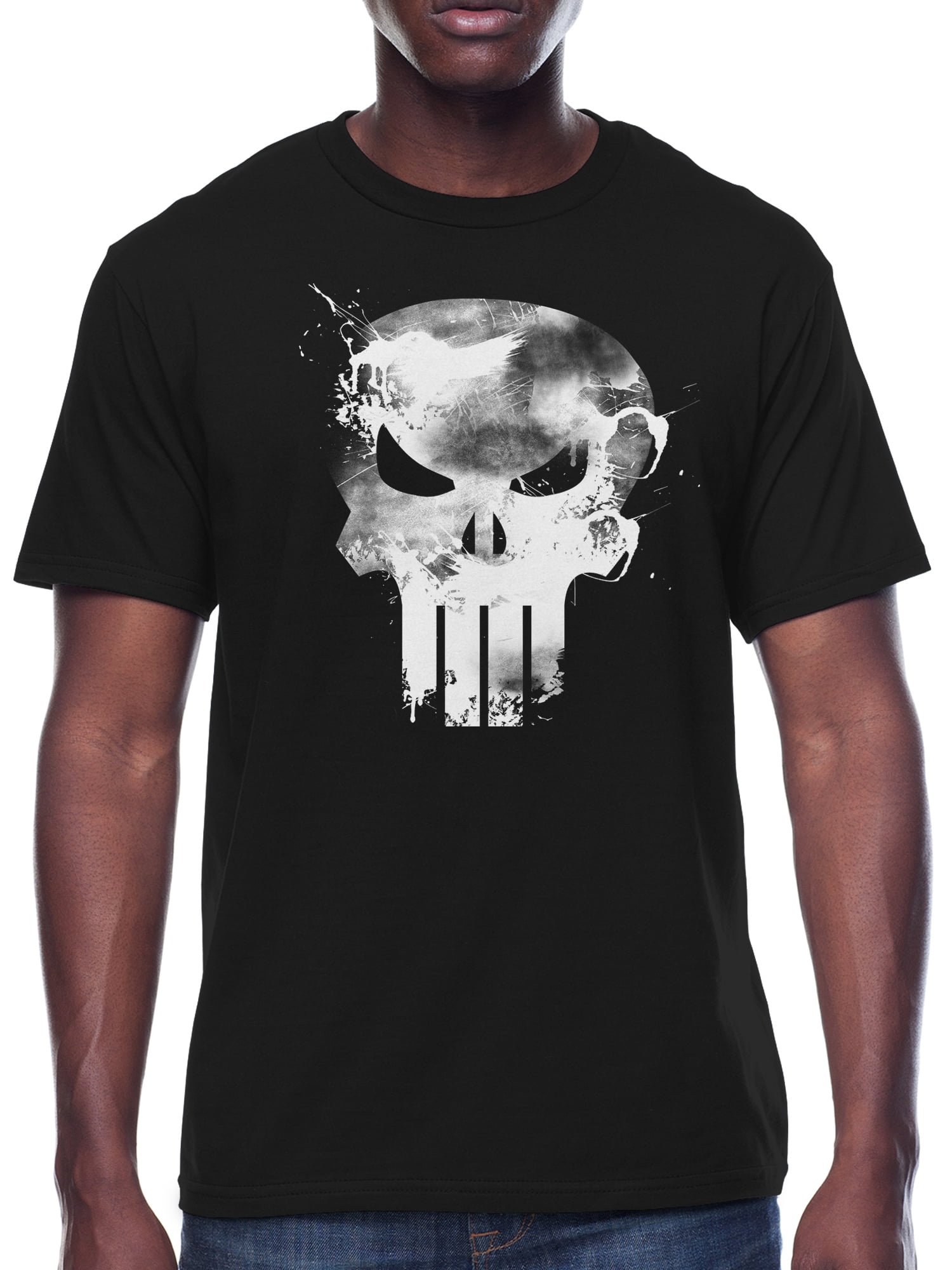 Marvel Punisher Skull Men s Graphic T Shirt Sizes SM 3XL