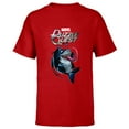 thumbnail image 1 of Marvel Puzzle Quest Jeff the Land Shark Jeffrey Symbiote - Short Sleeve T-Shirt for Kids - Customized-Red, 1 of 5
