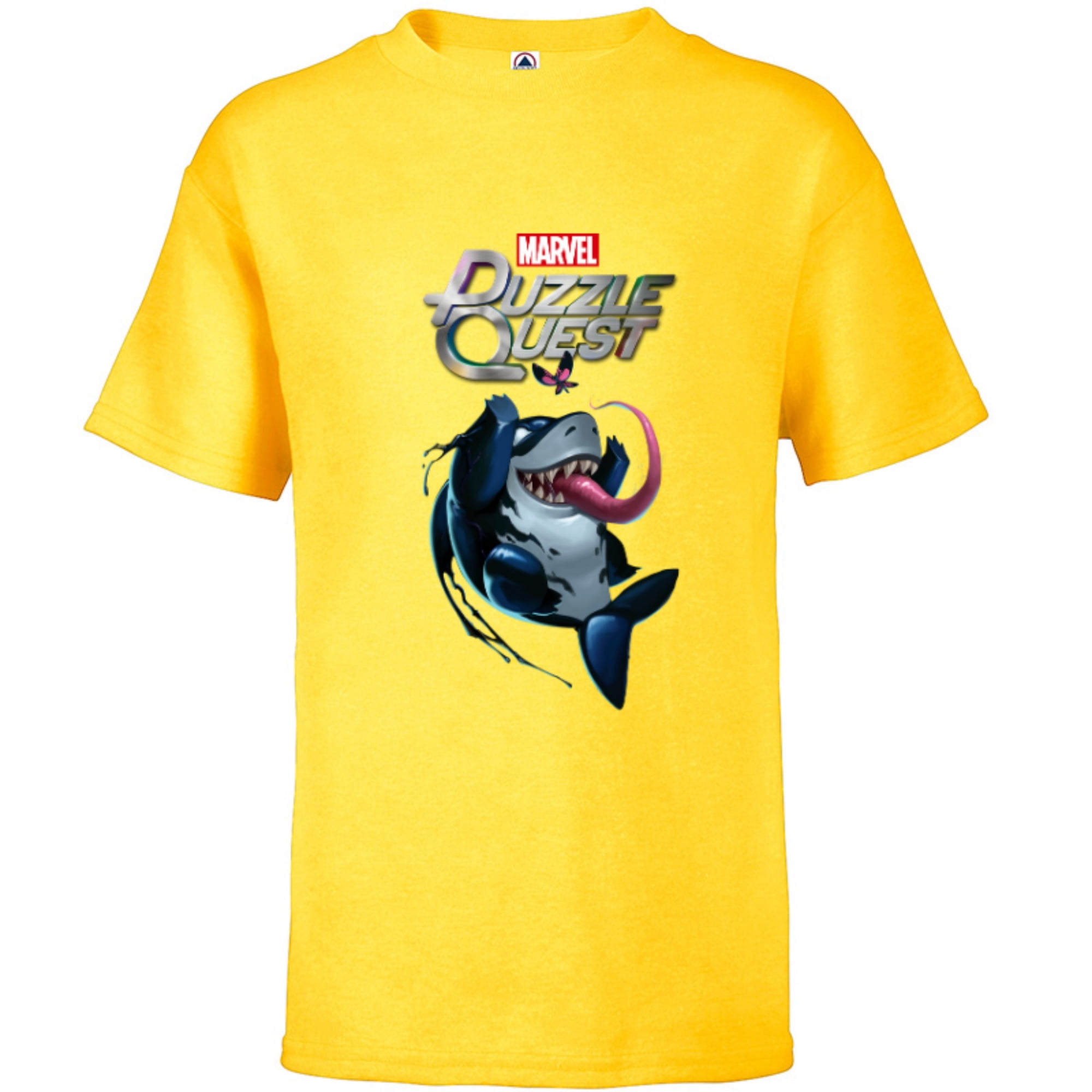 Marvel Puzzle Quest Jeff the Land Shark Jeffrey Symbiote Short Sleeve