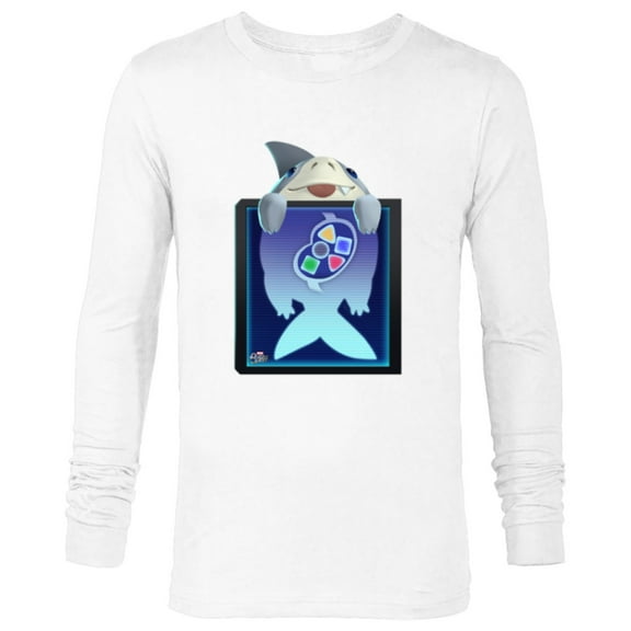 Marvel Puzzle Quest Jeffrey Land Shark Jeff! Don’t Eat That! - Long Sleeve T-Shirt for Men - Customized-White