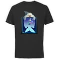 thumbnail image 1 of Marvel Puzzle Quest Jeffrey Land Shark Jeff! Don’t Eat That! - Short Sleeve Cotton T-Shirt for Adults - Customized-Black, 1 of 5
