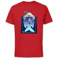 thumbnail image 1 of Marvel Puzzle Quest Jeffrey Land Shark Jeff! Don’t Eat That! - Short Sleeve Cotton T-Shirt for Adults - Customized-Red, 1 of 5
