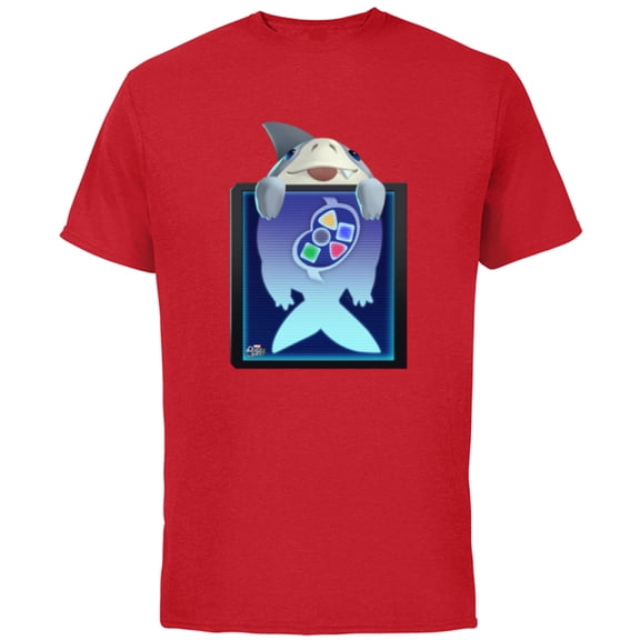 Marvel Puzzle Quest Jeffrey Land Shark Jeff! Don’t Eat That! - Short Sleeve Cotton T-Shirt for Adults - Customized-Red