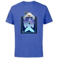 thumbnail image 1 of Marvel Puzzle Quest Jeffrey Land Shark Jeff! Don’t Eat That! - Short Sleeve Cotton T-Shirt for Adults - Customized-Royal Heather, 1 of 5